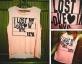 Camiseta ''I Lost my love in NYC''