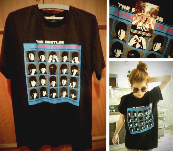 Camiseta A Hard Day's Night