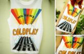 Camiseta Coldplay